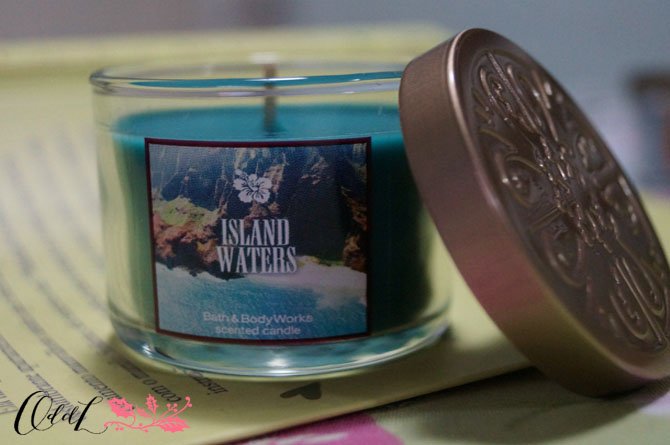 velas perfumadas BBW island waters